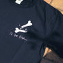 "A Little Broken" Skeleton Back Print Tee SECOND (A)