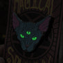 Sphynx Cat Enamel Pin [GLOWS IN THE DARK]