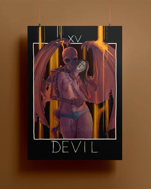 DEVIL Tarot Print