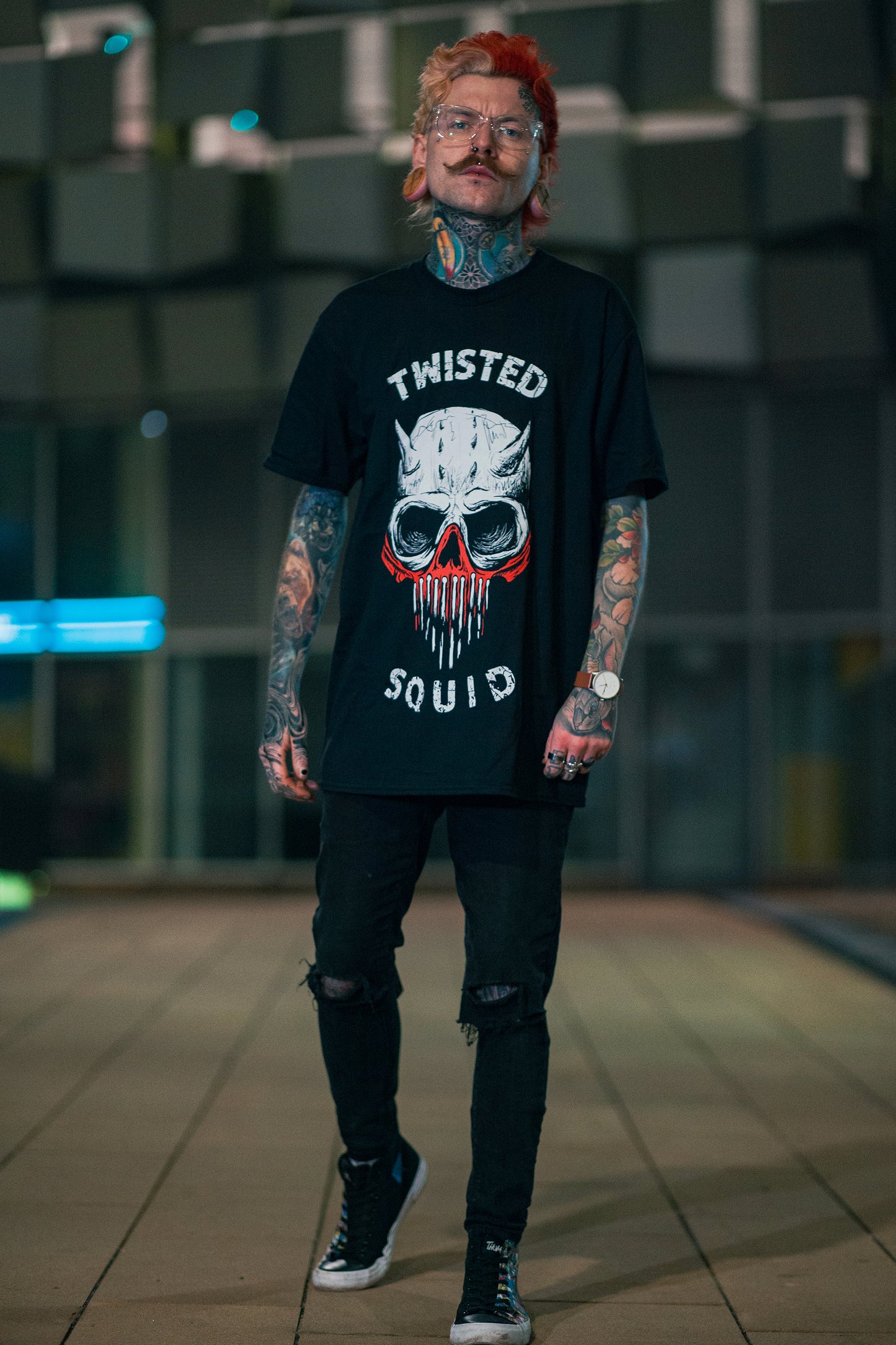 Starved Front Print Tee